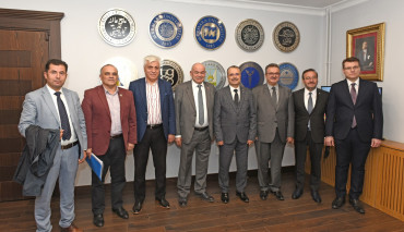 Konya Sanayici İşadamları Derneği (KONSİAD) Yönetim Kurulu Rektörümüzü Ziyaret Etti
