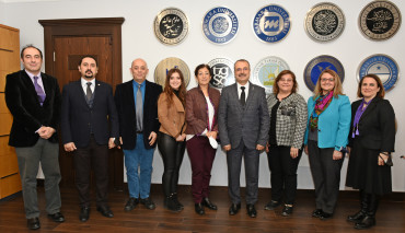 Yükseköğretim Kalite Kurulu’ndan Rektörümüz Prof. Dr. Mustafa Kurt’a Ziyaret
