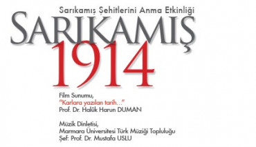 Sarıkamış Şehitlerini Anma Etkinliği: Sarıkamış 1914