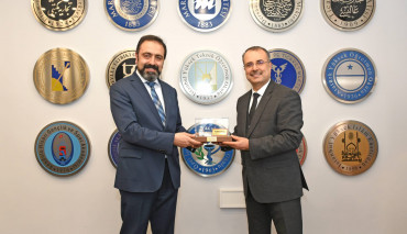 TÜSEB Başkanı Prof. Dr. Erhan Akdoğan Rektörümüzü Ziyaret Etti
