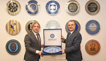 Deputy Minister of Culture and Tourism Ahmet Misbah Demircan  Paid a Visit  to Our Rector
