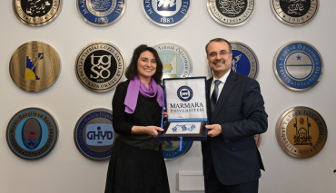 Marmara Üniversitesi İİBF Mezunlar Derneği’nin Tebrik Ziyareti