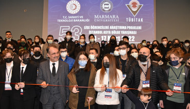 53. Lise Öğrencileri Araştırma Projeleri İstanbul Asya Bölge Yarışması Sergisi Açıldı