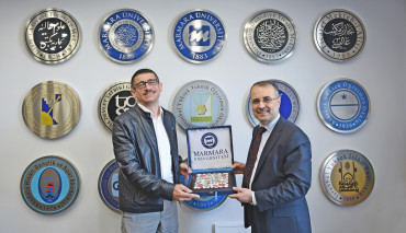Başakşehir Belediyesi Çevre Koruma ve Kontrol Müdürü Bekir Dilekçi’den Rektörümüze Ziyaret
