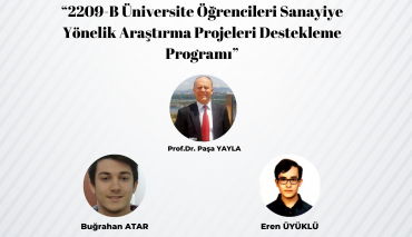 Öğrencilerimiz Buğrahan Atar ve Eren Üyüklü’nün TUBİTAK Başarısı
