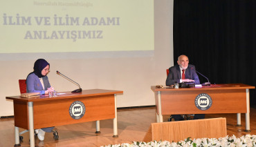 İlim ve İlim Adamı Anlayışımız Konulu Söyleşi Gerçekleştirildi