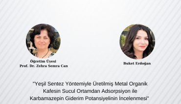 Mühendislik Fakültesi Çevre Mühendisliği Öğrencilerimizin Tübitak Başarısı