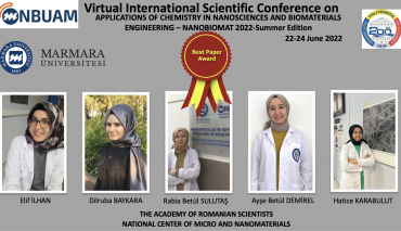 Uluslararası Nanobilimler ve Biyomalzeme Mühendisliğinde Kimya Uygulamaları Konferansı Başarısı
