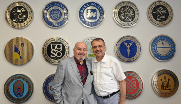 Prof. Dr. Sait Sevgener Rektörümüzü Ziyaret Etti