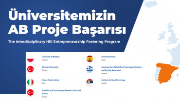 Üniversitemizin Avrupa Birliği Proje Başarısı