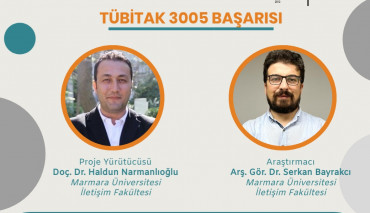 İletişim Fakültesi Öğretim Üyelerimizin TÜBİTAK Proje Başarısı