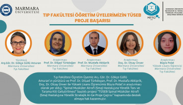 Lecturers of the Faculty of Medicine Achieved a Success With TÜSEB Project