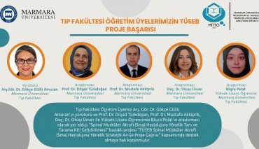 Tıp Fakültesi Öğretim Üyelerimizin TÜSEB Proje Başarısı