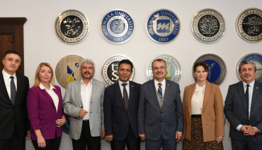 Erdemli Gençlik Eğitim Kültür ve Sanat Derneği’nden Rektörümüze Ziyaret