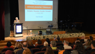 The Opening Lecture on “Turkology from Past to Present” by Prof. Dr. Timur Kocaoğlu