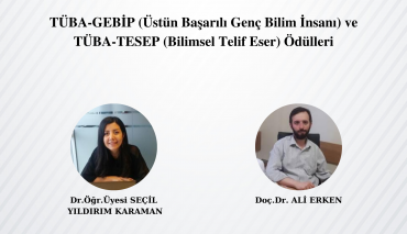 TÜBA-GEBİP Ödülleri Kapsamında Marmara Üniversitesi Akademisyenlerine Ödül