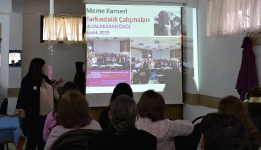 Meme Sağlığı ve Kendi Kendine Meme Muayenesi (KKMM) Konulu Sosyal Sorumluluk Projesi Tamamlandı