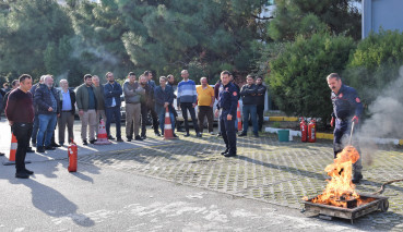 Fire Fighting Training at Marmara University
