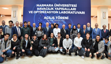 Marmara Üniversitesi Havacılık Yapısalları ve Optimizasyon Laboratuvarı Açıldı