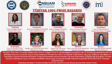 Faculty of Pharmacy and Nanotechnology and Biomaterials Application and Research Center (NBUAM) Gained Success For A  Project To Be Implemented for the First Time in Turkey