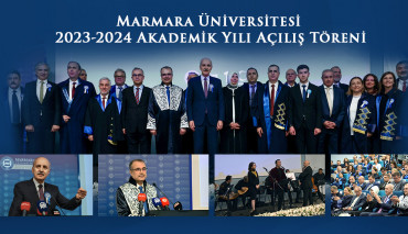 Marmara Üniversitesi 2023-2024 Akademik Yılı Açılış Töreni Gerçekleştirildi