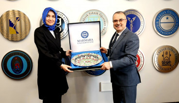 Afyonkarahisar Governor Assoc. Prof. Kübra Güran Yiğitbaşı Visited Marmara University  Rector