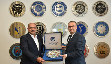 Azerbaycan Milli Eğitim Bakan Yardımcısından Rektörümüze Ziyaret