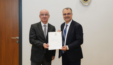 Teknoloji Fakültesi Dekanlığında Devir Teslim Töreni Gerçekleştirildi