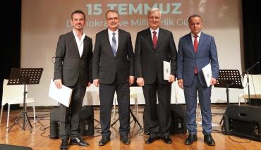 Marmara Üniversitesi’nde 15 Temmuz Demokrasi ve Millî Birlik Günü Anma Programı Gerçekleştirildi