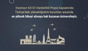 Marmara University  Received the Highest Grant Within the Scope of Erasmus+ KA131  Program