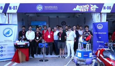 Marmara Üniversitesi Öğrencileri TEKNOFEST İstanbul’da Projelerini Sergiledi