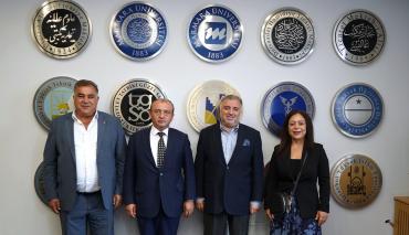 TEZ-KOOP-İŞ Sendikası’ndan Rektörümüz Prof. Dr. Mehmet Emin Okur’a Ziyaret