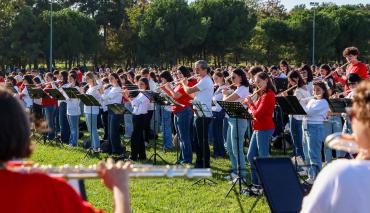Marmara Flüt Orkestrası, Cumhuriyet’in 102. Yılını Türkiye Rekoruyla Kutladı