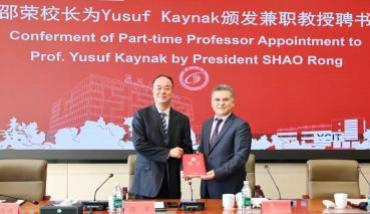Prof. Dr. Yusuf Kaynak Awarded Honorary Professorship Titles by Two Universities in China