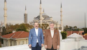 İl Göç İdaresi Müdürü Hüseyin Kemal İlday’dan Rektörümüze Ziyaret