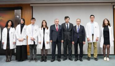 Faculty of Medicine Students Wear  Their White Coats