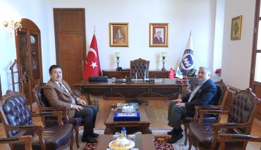 Multibem Genel Müdürü Yusuf Ünal’dan Rektörümüze Ziyaret