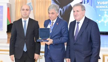Prof. Dr. Bahattin Yalçın’a Azerbaycan Milli İlimler Akademisi Tarafından “Yusif Mammadaliyev Göğüs Nişanı” Takdim Edildi