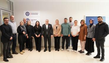 Rektör Okur’dan Kurumsal İletişim Koordinatörlüğü’ne Ziyaret