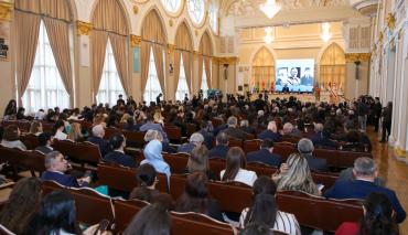 Marmara Üniversitesi’nin Paydaş Olduğu “100. Yılında Bakü Kurultayı’nı Anma Toplantısı” Bakü’de Düzenlendi