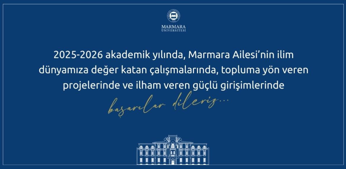 Akademik Yıl - Başarılar Mesajı