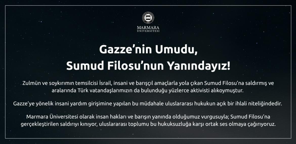 Gazze'nin Umudu Sumud Filosu