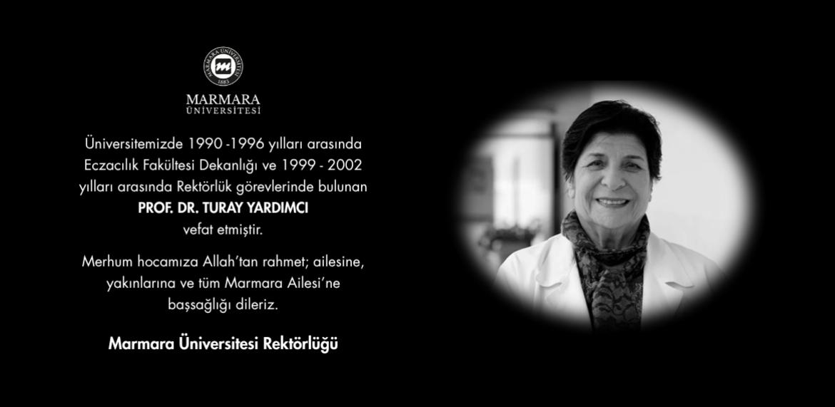 Prof. Dr. Turay Yardımcı Vefat